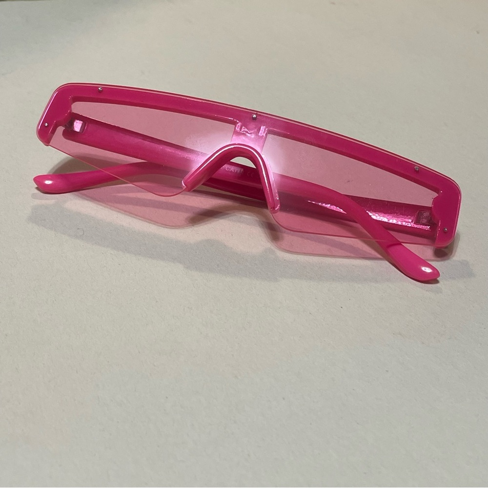 Futuristic Pink Sunglasses